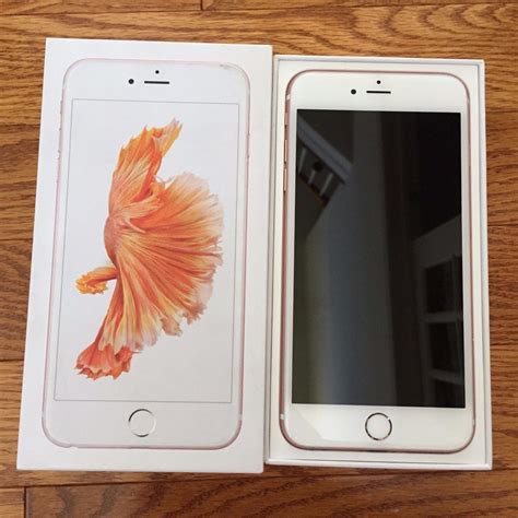 Apple iPhone 6s Plus - 16GB - Rose Gold (Unlocked) Fabulous used 3 ...