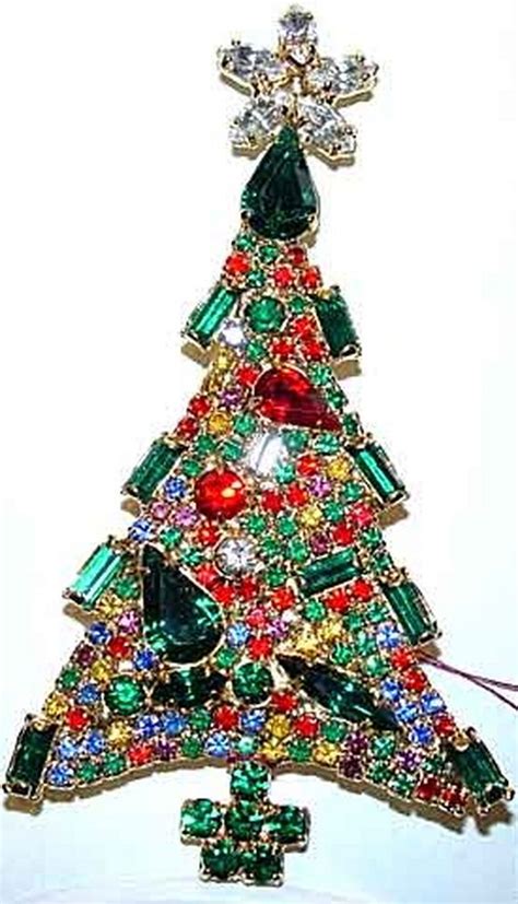 Christmas Tree Brooches