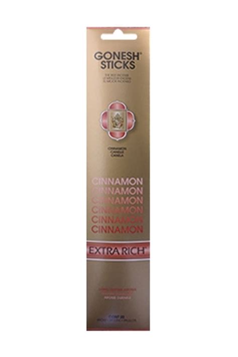 Vanpak Ltd.. GONESH GONESH INCENSE STICKS CINNAMON 20PK