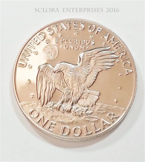 1977 S Eisenhower Dollar *PROOF* **FREE SHIPPING** – Sclora Enterprises