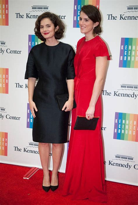 Jackie Kennedy's look-alike granddaughter, Rose Schlossberg standing next to her younger sister ...