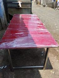 6 Seater Rectangular SS Restaurant Tables at Rs 15000 in Pune | ID: 2851639607797