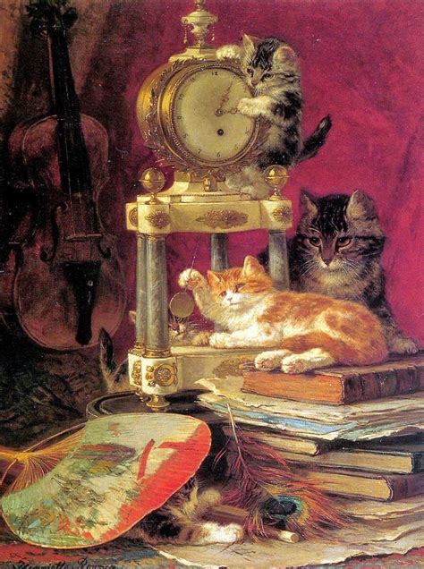 Henriette Ronner-Knip... | Cat painting, Cat art, Cat artwork