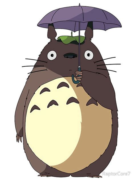 My Neighbour Totoro - Umbrella Totoro by RaptorCore7 | Totoro, Ilustrações, Diy decoração quarto ...