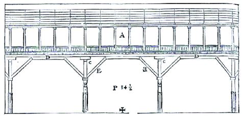 The Bassano Bridge from the Four Books of Architecture, by Andrea ...