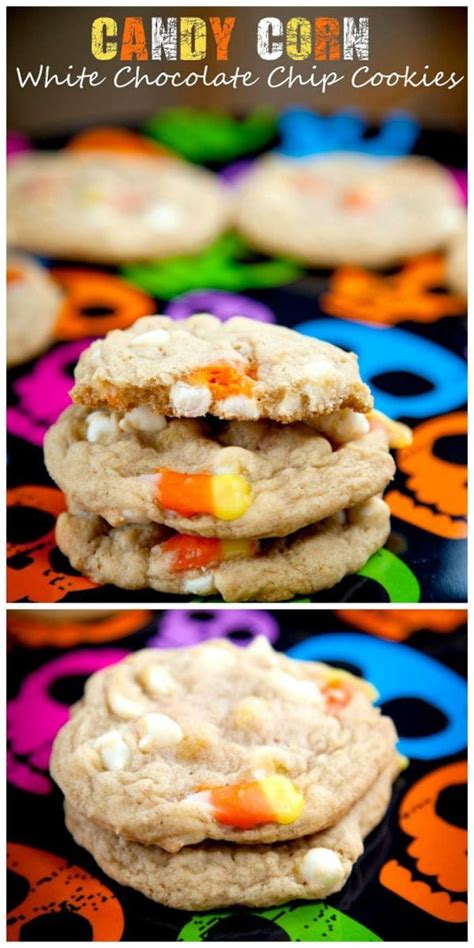 Chewy Candy Corn Cookies Recipe - Baking Beauty