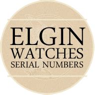 Elgin Watches Serial Numbers | Elgin National Watch Company Serial Number, Elgin pocket watch