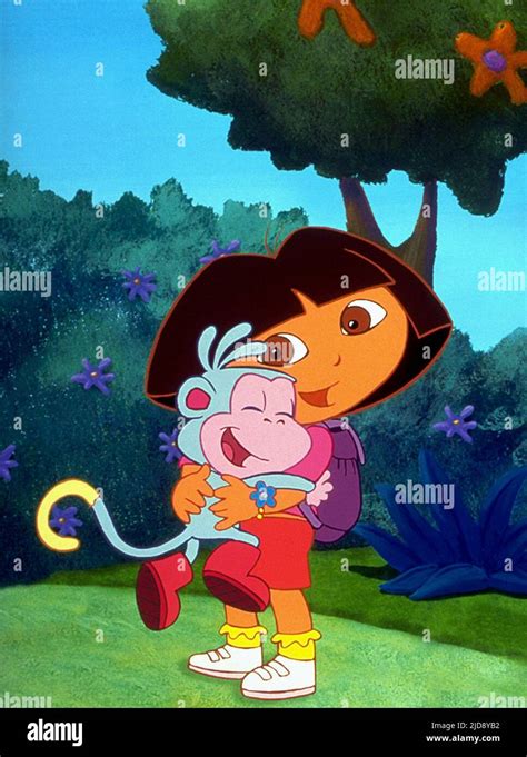 DORA,MONKEY, DORA THE EXPLORER, 2000 Stock Photo - Alamy