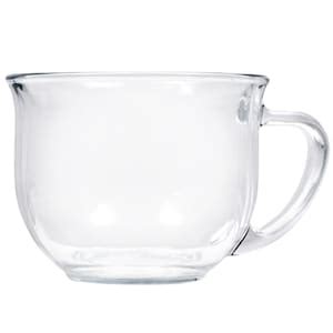 DollarTree.com | Clear Glass Mugs, 18 oz.