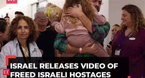 Israeli hostages: Israel releases video of first batch of freed Israeli ...