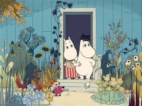 Download Moomin Desktop Moomin In Top Hat Wallpaper | Wallpapers.com