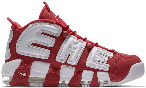 Supreme x Nike Air More Uptempo Red - StockX News