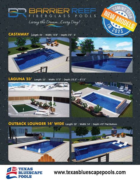 Barrier Reef In-Ground Pool Installations - Texas Bluescape Pools