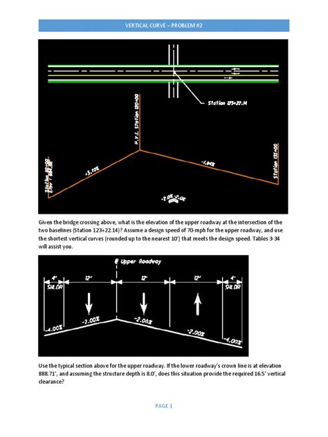 Vertical Curve Example | PDF | Applied Mathematics | Teaching Mathematics