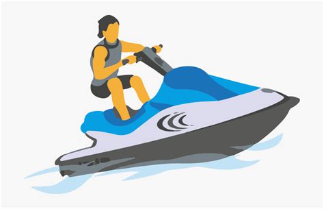 Jet Ski Cartoon Download Jet Ski Cartoon Download - Jet Ski Clipart Png, Transparent Png - kindpng