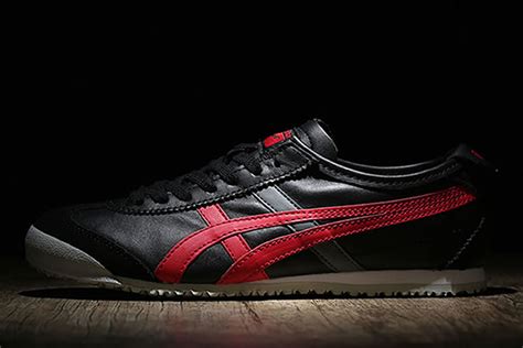 (Black/ Red) Onitsuka Tiger Mexico 66 Women Shoes [D4J2L-9023W] : Onitsuka Tiger, Sale Onitsuka ...