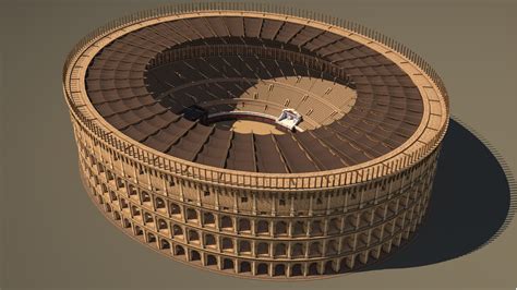 modelo 3d Reconstrucción del coliseo romano - TurboSquid 1197814