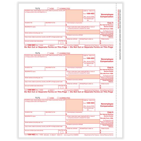 Free Fillable Form 1099 Nec - Printable Form, Templates and Letter