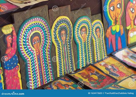 Traditional Ethiopian Artwork Editorial Stock Photo - Image of amhara ...