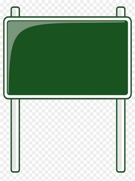 Road Sign Green Blanks Road Signs Highway Signs Road - Blank Road Sign ...