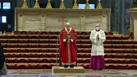 Vatican City: Pope Francis celebrates Palm Sunday Mass with limited audience due to COVID ...