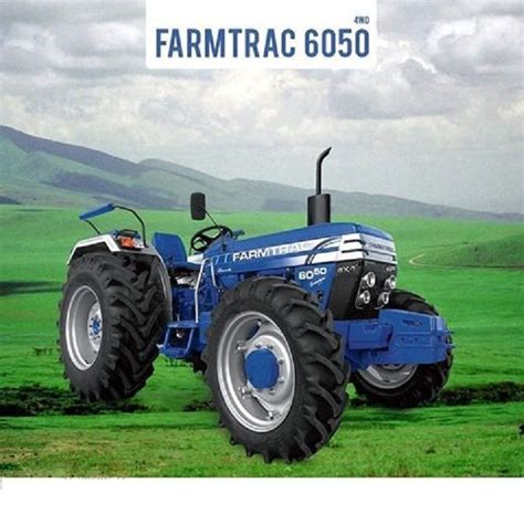 Farmtrac 6050 Executive 4x4, 50 hp Tractor, 1800 kg, Price from Rs.760000/unit onwards ...