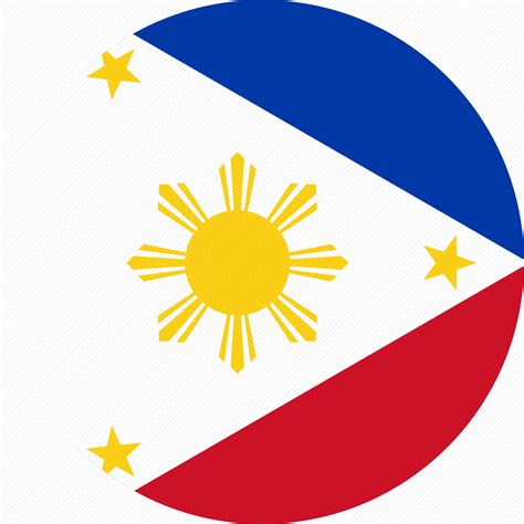 Philippine American Flag Logo - Philippine Flag Icon - (2000x2000) Png Clipart Download