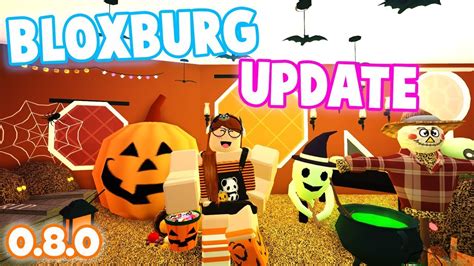 NEW BLOXBURG HALLOWEEN 0.8.0 UPDATE!! - YouTube