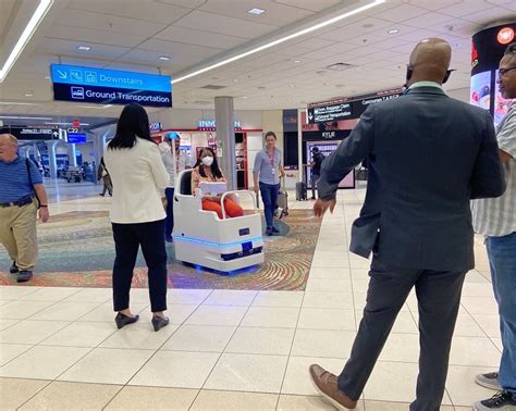 Atlanta Airport and Southwest Airlines trial self-driving robot pods