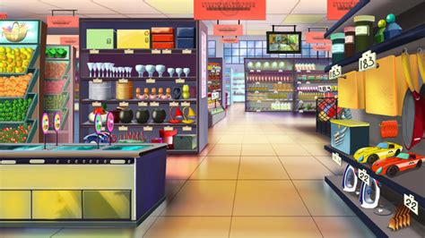 Cartoon Supermarket Images – Browse 1,269 Stock Photos, Vectors, and ...