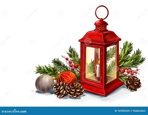 Vintage Oil Lantern Set Isolated On White Background. Different Camping ...