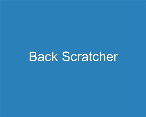 20 Best Back Scratcher [2023] - Curee