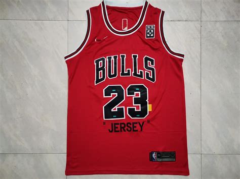 2019/20 Men Bulls basketball jersey shirt Classic Jordan 23 red