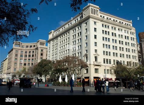 Part of the Plaza de Catedral in Barcelona Stock Photo - Alamy