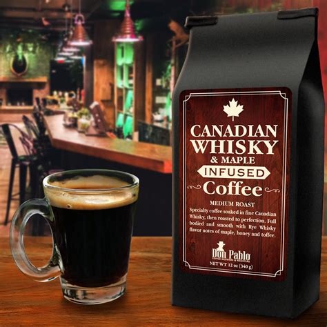 Don Pablo Canadian Whisky and Maple Infused Coffee - 12 oz – Don Pablo Coffee