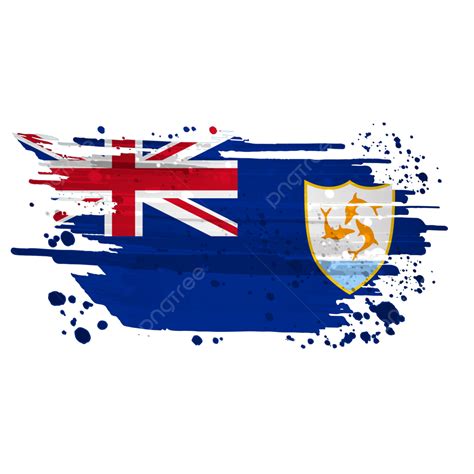 Anguilla Grunge Flag PNG, Vector, PSD, and Clipart With Transparent ...