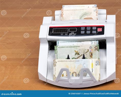 Azerbaijani Money. Azerbaijani Manat Banknotes. 5 AZN Coins Bills Royalty-Free Stock Image ...