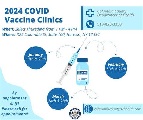 Vaccine Clinic Information - Columbia County Department of Health