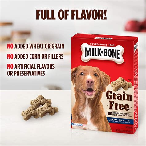 Milk-Bone Grain Free Dog Biscuits 624g – PET CENTER- PET FOODS & PET SUPPLIES