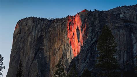 Photographer offers stunning look at Yosemite Firefall