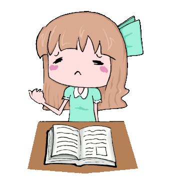 Studying Makes Me Tired by hellostephni on DeviantArt