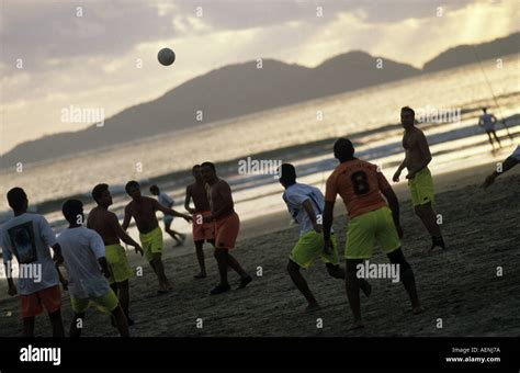 Brazil Brasil beach football Stock Photo - Alamy