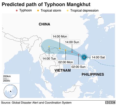 Typhoon Mangkhut: 14 killed as storm batters Philippines - BBC News