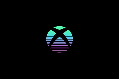 Wallpaper : Xbox, Microsoft, consoles, logo, Retro style, simple ...