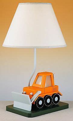 Cal Lighting Juvenile Bulldozer 20" H Table Lamp with Empire Shade Cal Lighting, Kids Lighting ...