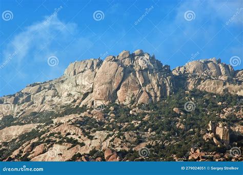 Nature of Hejaz Mountains Close Taif City in Makkah Province, Saudi ...