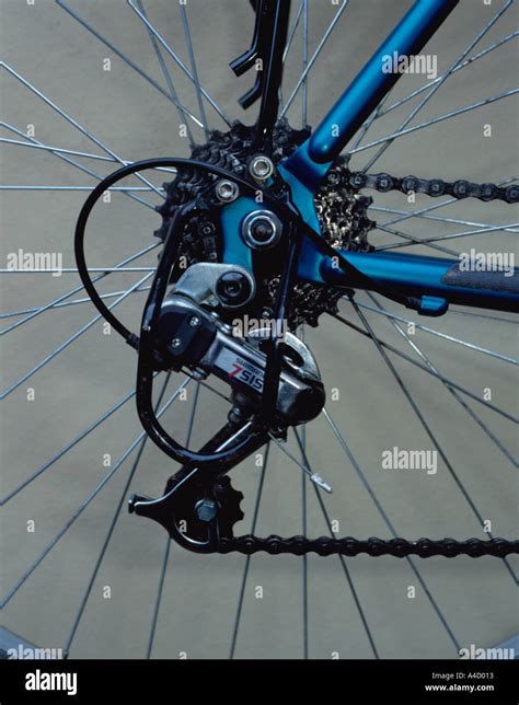 Shimano gears on a mountain bike Stock Photo - Alamy