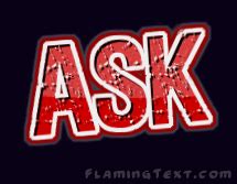 ask Logo | Free Logo Design Tool from Flaming Text