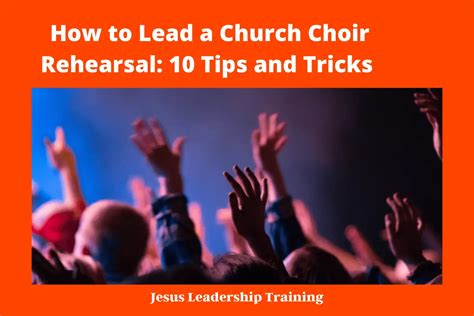 Farm Animal Report — How to Lead a Church Choir Rehearsal: 10 Tips and...