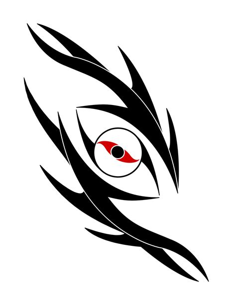 Tribal Dragon's Eye Tattoo by Woodsman819 on DeviantArt